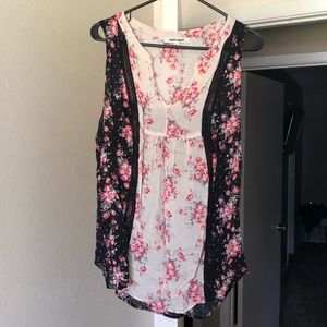 Floral tank top